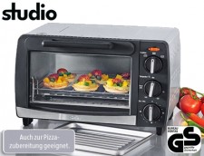 Test Pizzaöfen - Aldi Studio Mini-Backofen 