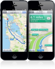 Test Navi-Apps - Apple Karten 