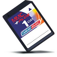 Test Multi Media Card (MMC) - Dane-Elec MMC plus 