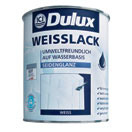 Test Lackfarben - Dulux Weißlack Seidenglanz auf Wasserbasis 
