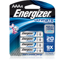 Test Einweg-Batterien - Energizer Ultimate Lithium (AAA) 