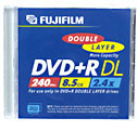 Test DVD-R/+R Double Layer (8,5 GB) - Fujifilm Double Layer DVD+R 2,4x 