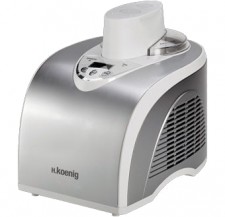 Test Eismaschinen mit Kompressor - H.Koenig Ice Cream Maker HF180 