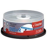 Test DVD-R - Imation white inkjet printable DVD-R 8x 