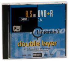 Test DVD-R/+R Double Layer (8,5 GB) - Intenso DVD+R Double Layer 2,4x 
