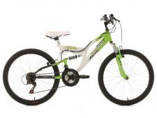 Test Fahrräder - KS Cycling Kinderfahrrad 24 Zodiac weiß-grün RH 38 cm KS Cycling 