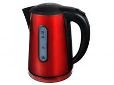 Test Kaffeemaschinen - efbe-Schott Wasserkocher SC WK 1020 Metallic-Rot 