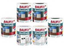 Test Farben, Lacke & Lasuren - BAUFIX Bunt-/Weißlack 