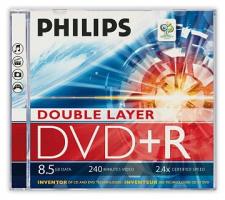 Test DVD-R/+R Double Layer (8,5 GB) - Philips DVD+R DL 2,4x 