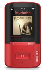 Test MP3-Player bis 16 GB - Philips GoGear Vibe SA4VBE 