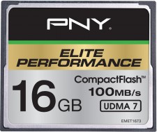 Test Compact Flash (CF) - PNY Elite Performance CF 100MB/s UDMA 7 