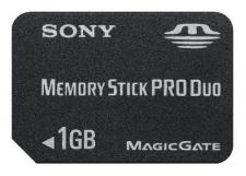 Test Memory Stick - Sony Memory Stick PRO Duo 1 GB 