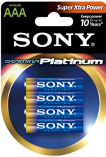 Test Einweg-Batterien - Sony Stamina Platinum (AAA) 