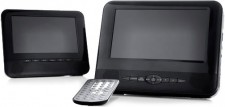 Test Tchibo tragbarer DVD-Player 50283 mit 2 LC-Displays