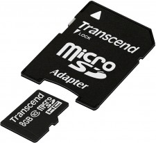 Test Secure Digital (SD) - Transcend microSDHC microSDXC 45MB/s 300x Class 10 USH-I 