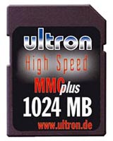 Test Multi Media Card (MMC) - Ultron MMC plus High Speed 