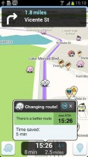 Test Navi-Apps - Waze Android 