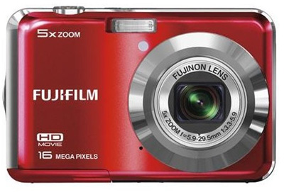 Fujifilom FinePix AX550 Rot