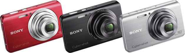 Sony Cyber-shot DSC-W650 Farben
