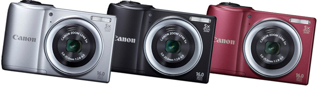 Canon PowerShot A810 Farben