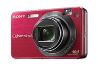 Bild Sony ruft rote, goldene und schwarze Cyber-shot DSC-W170 zurück