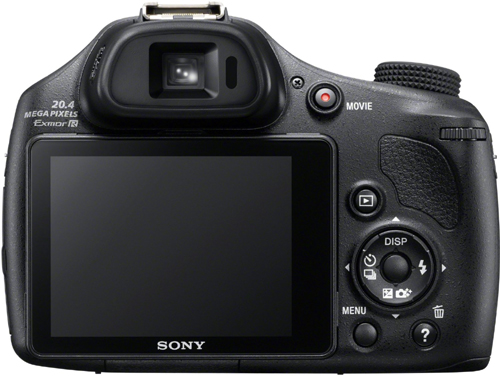 Sony Cyber-shot DSC-HX400V Rückseite