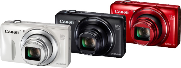 Canon PowerShot SX600 HS Farben