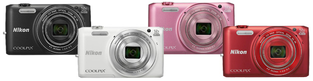 Nikon Coolpix S6800 Farben