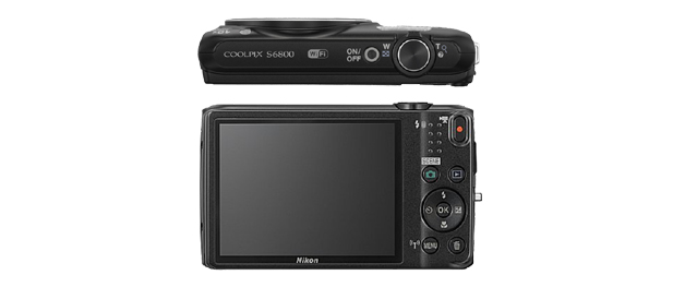 Nikon Coolpix S6800 Rückseite