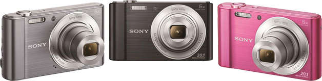 Sony Cyber-shot DSC-W810 Farben