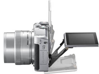 Nikon 1 J5 Klappmonitor Klappdisplay Selfie-Modus