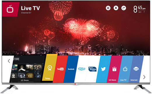LG 42LB670V Smart-TV mit webOS
