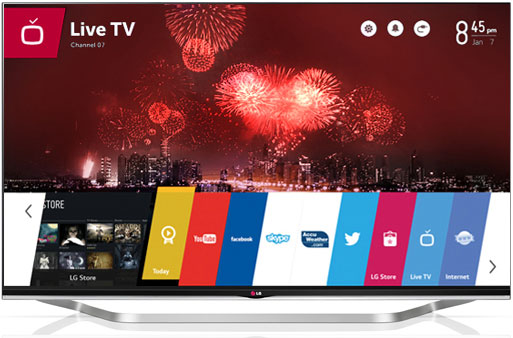 LG 47LB730V Smart-TV mit webOS
