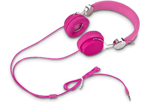 Tchibo Stereo-Kopfhörer pink