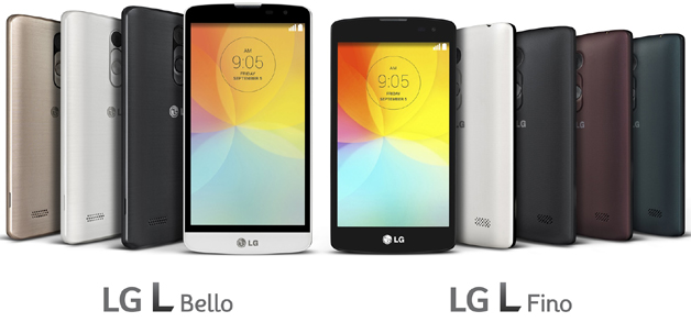 LG L Bello & LG L Fino (© LG)