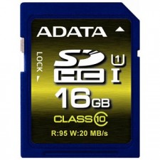 Test Adata 16GB Premier Pro Klasse 10 UHS-I SDHC