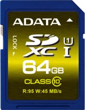Test Adata 64GB Premier Pro Klasse 10 UHS-I SDXC