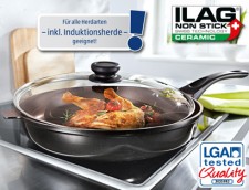 Test Aldi Aluguss-Bratpfanne 32 cm