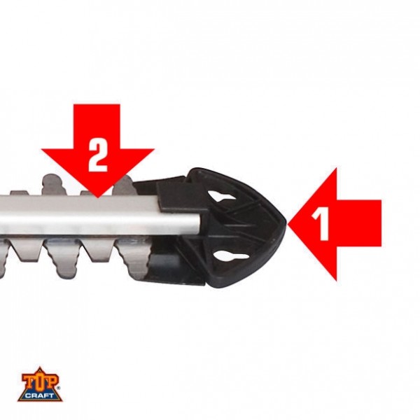 Aldi Top Craft Elektro-Heckenschere TCH 669 Test - 2