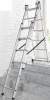 Aldi Workzone Alu-Vielzweckleiter, 3-teilig -