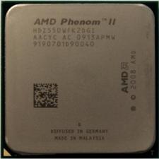 Test AMD Sockel AM3 - AMD Phenom II X2 550 Black Edition 