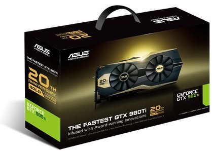 Asus GeForce GTX 980 Ti 20th Anniversary Gold Edition 6GB GDDR5 Test - 2