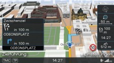 Test Einbau-Navis - Audi A3 MMI Navigation Plus 