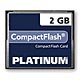 Bild Bestmedia Platinum Compact Flash Card 2 GB