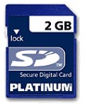 Test Bestmedia Platinum Secure Digital Card 2 GB