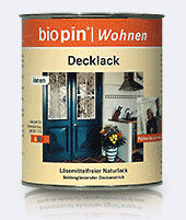 Test Bio Pin Decklack, Seidenglanzlack