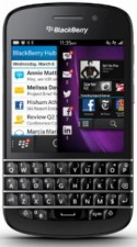 Test Handys mit Tastatur - Blackberry Q10 