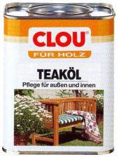 Test Holzpflegeöl - Clou Teaköl 