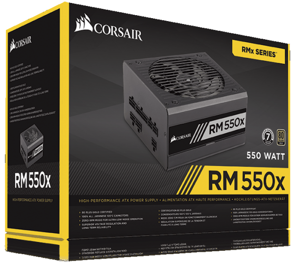 Corsair RM550x Test - 0