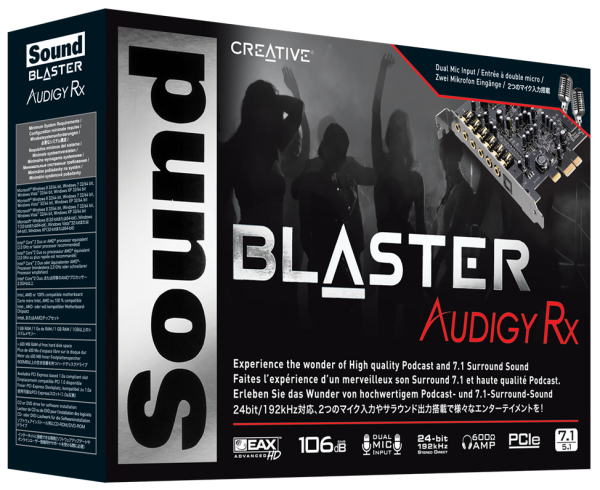 Creative Sound Blaster Audigy Rx Test - 0